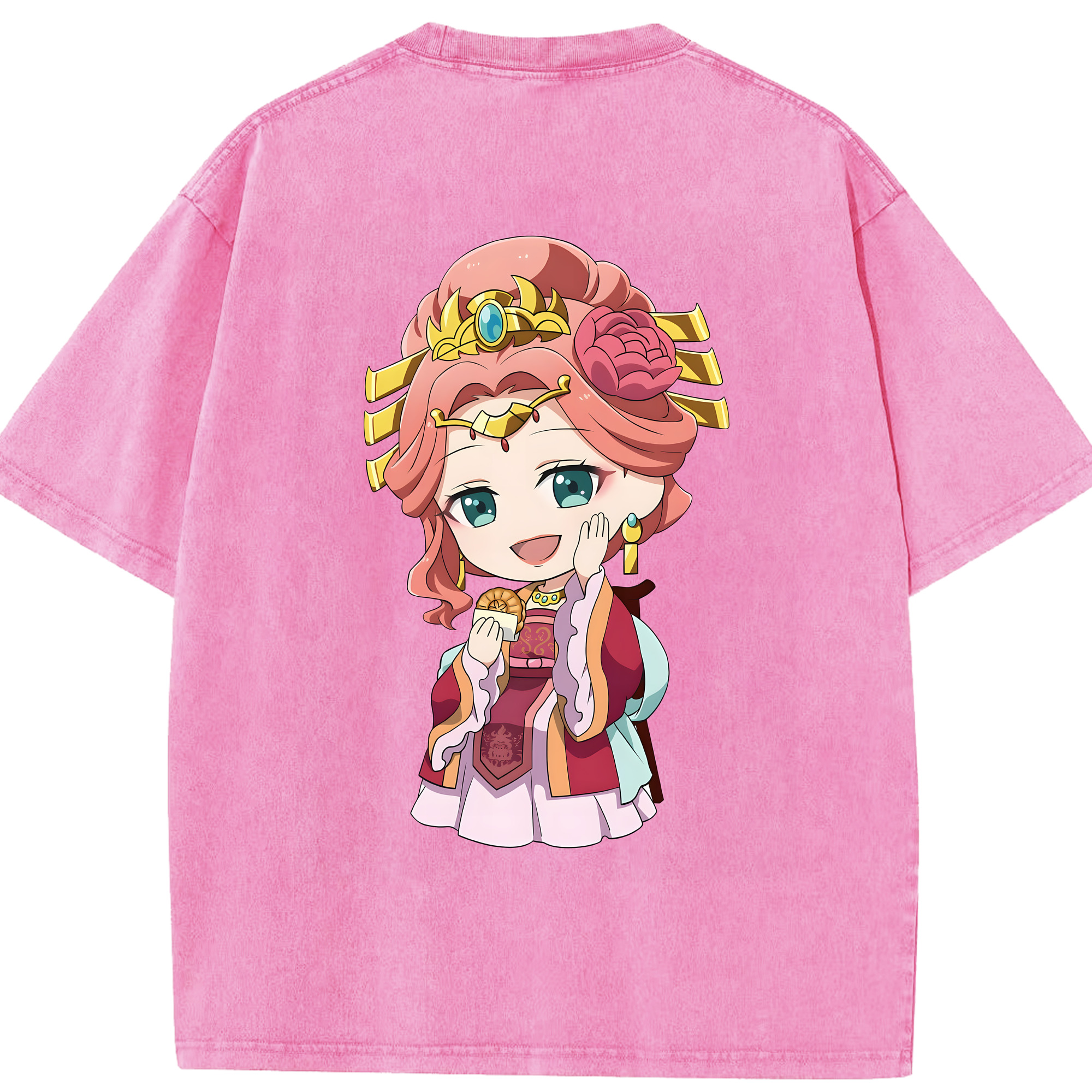 （画像用） 薬屋のひとりごと The Apothecary Diaries 綿100% ヴィンテージ風 半袖Tシャツ（背面プリント）